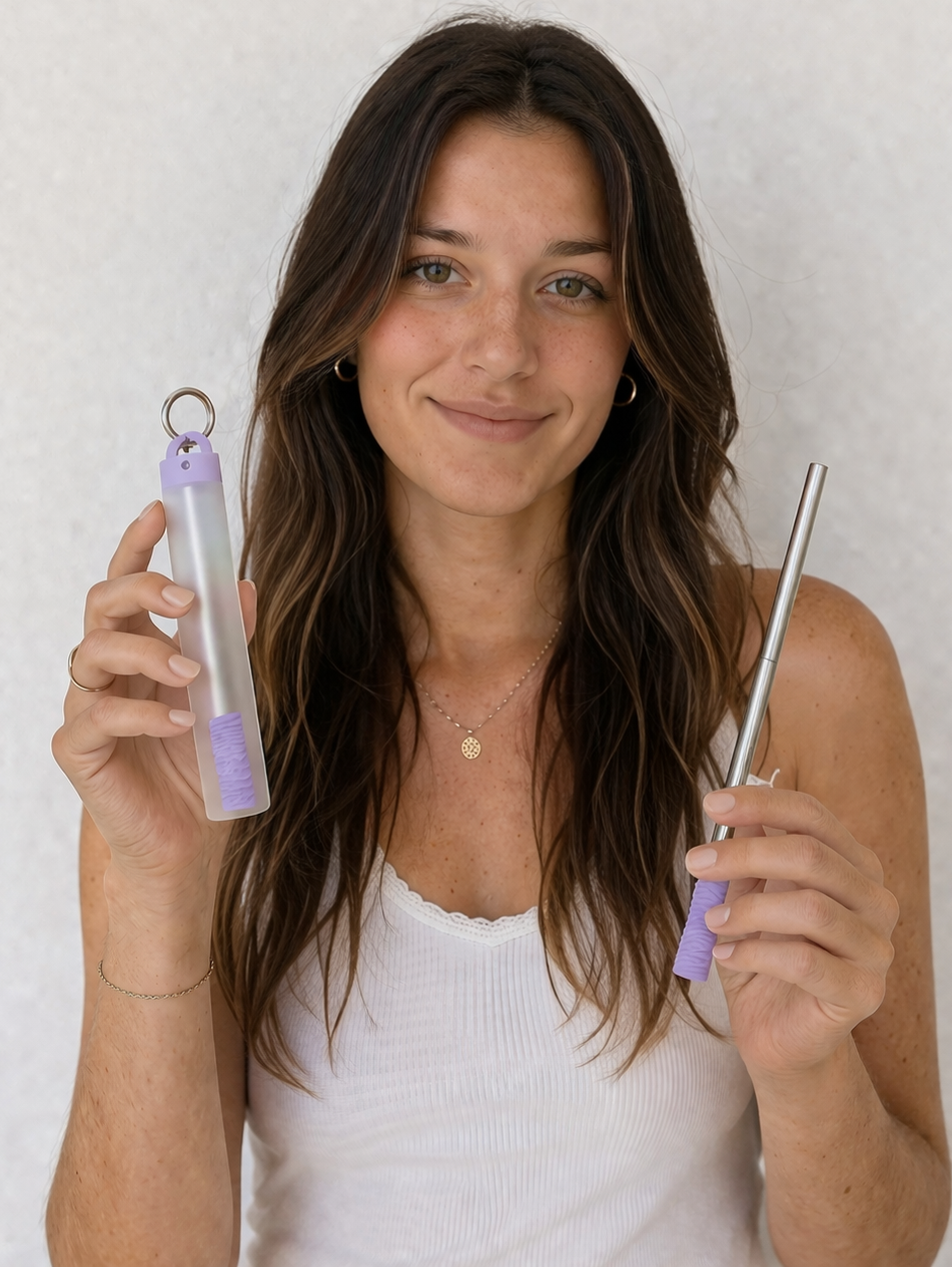 Purple- Sipi Straw